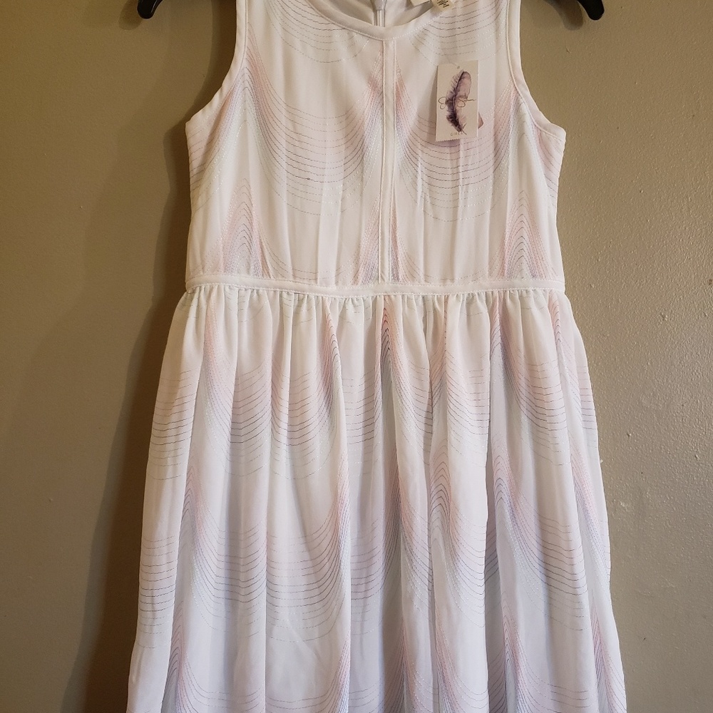 Girls jessica simpson a line dress size medium
